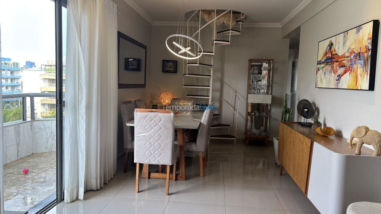 Apartamento para aluguel de temporada em Cabo Frio (Praia do Forte)