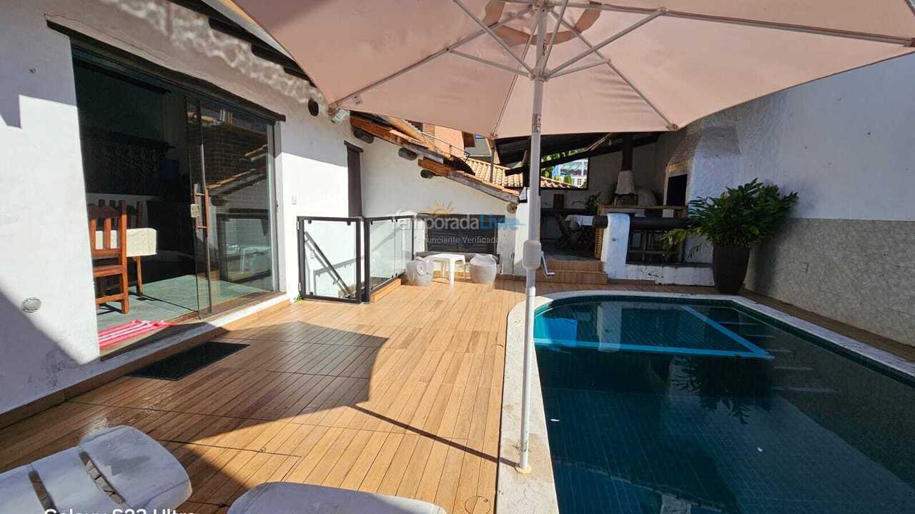 House for vacation rental in Ubatuba (Lagoinha)