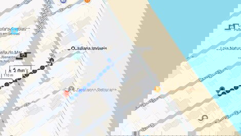 Apartamento vista mar em Meia Praia com 3 dormitórios