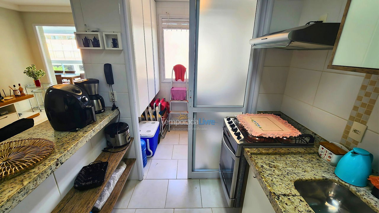 Apartamento para aluguel de temporada em Bertioga (Riviera de São Lourenço)