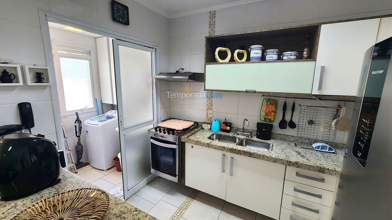 Apartamento para aluguel de temporada em Bertioga (Riviera de São Lourenço)