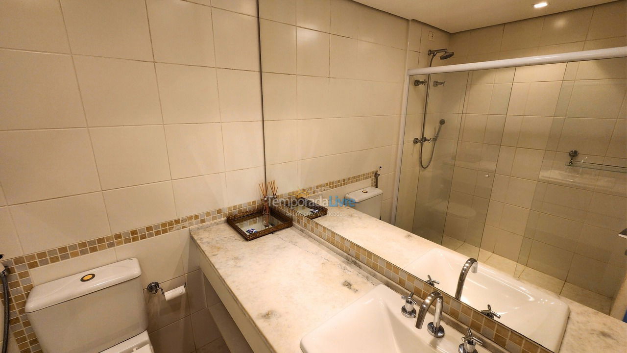 Apartamento para aluguel de temporada em Bertioga (Riviera de São Lourenço)