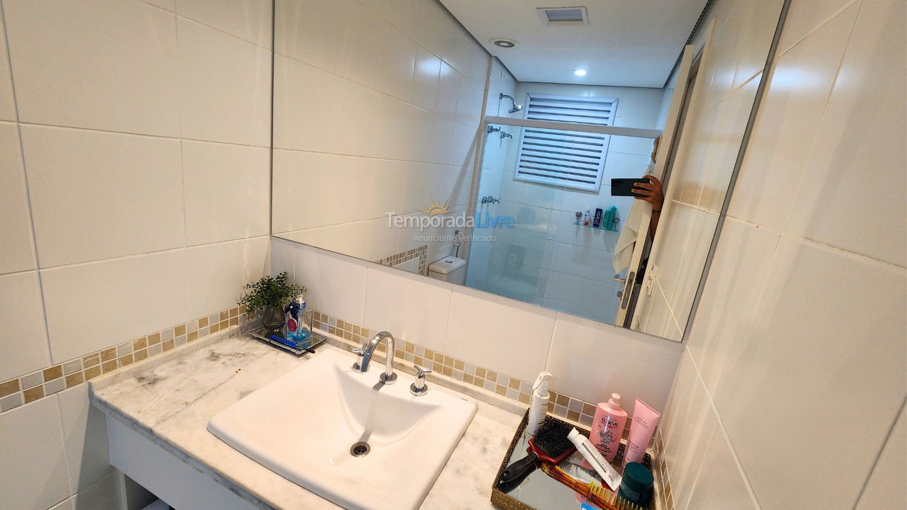 Apartamento para aluguel de temporada em Bertioga (Riviera de São Lourenço)