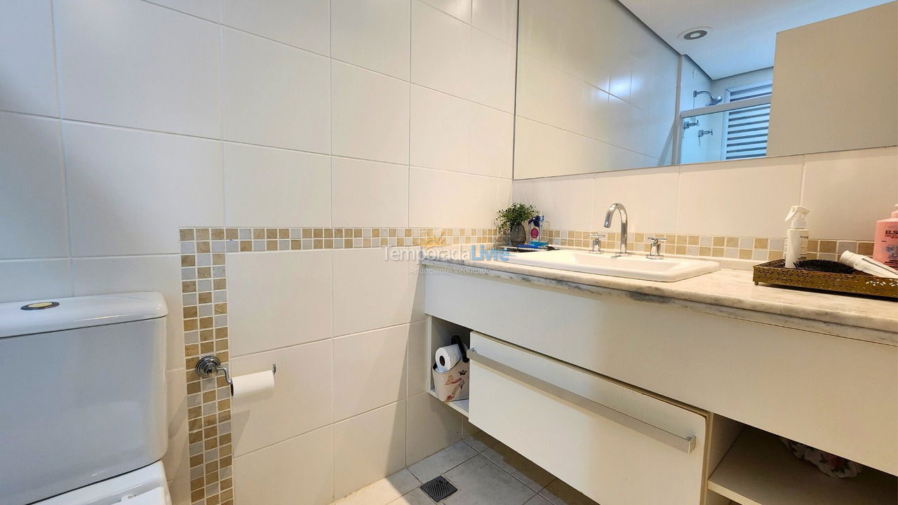 Apartamento para aluguel de temporada em Bertioga (Riviera de São Lourenço)