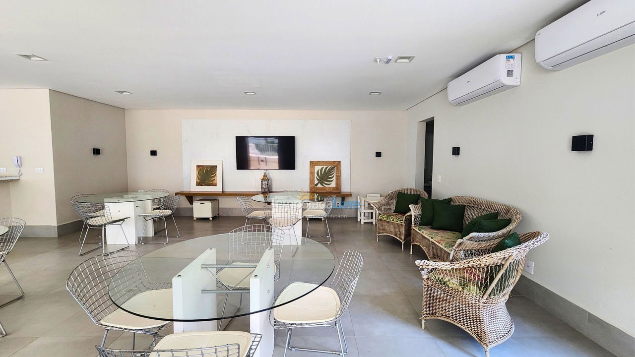 Apartamento para aluguel de temporada em Bertioga (Riviera de São Lourenço)