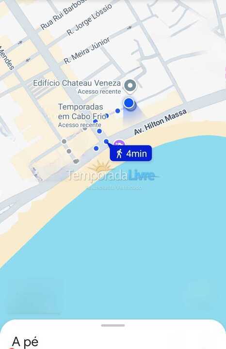 Apartamento para aluguel de temporada em Cabo Frio (Praia do Forte)