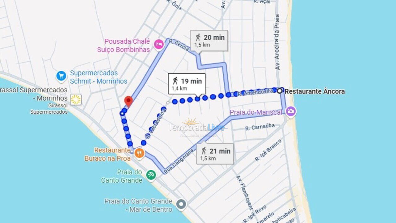 Apartamento para aluguel de temporada em Bombinhas (Mariscal)