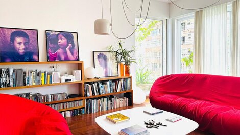 Duplex ate 10 pessoas com terraço e churrasqueira