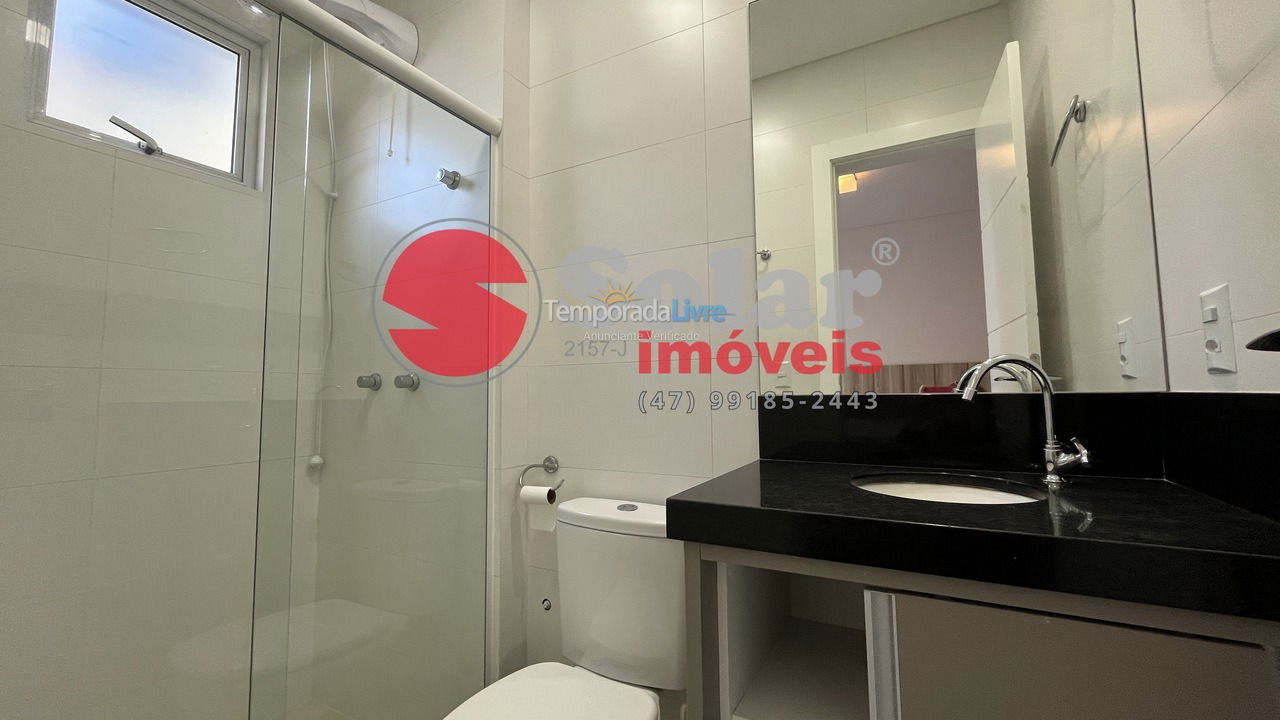 Apartment for vacation rental in Itapema (Meia Praia)