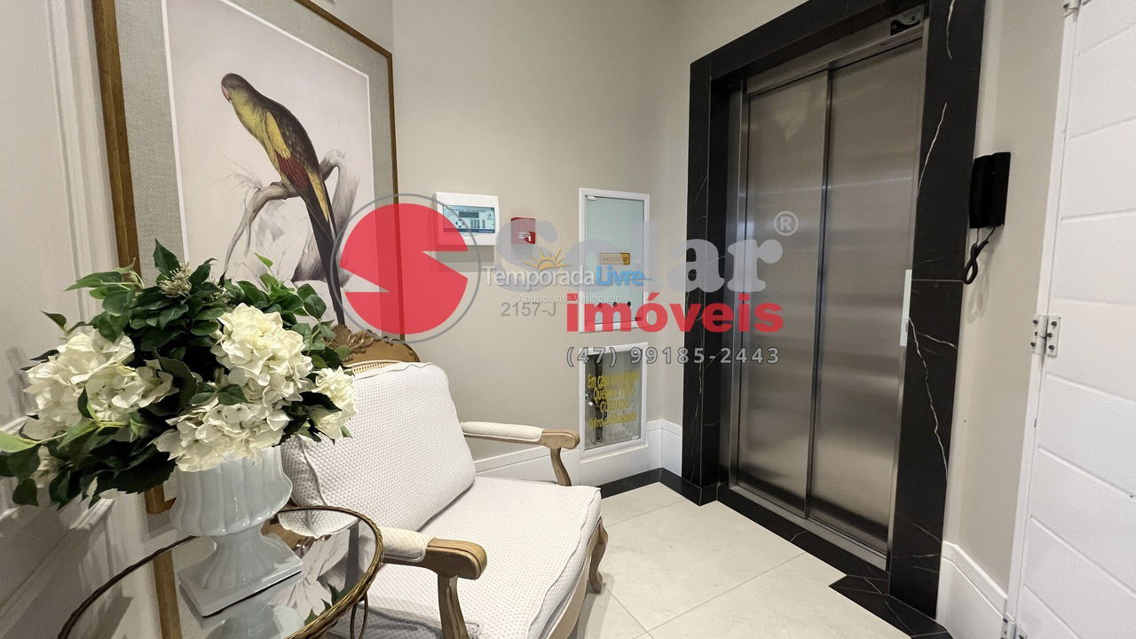 Apartment for vacation rental in Itapema (Meia Praia)