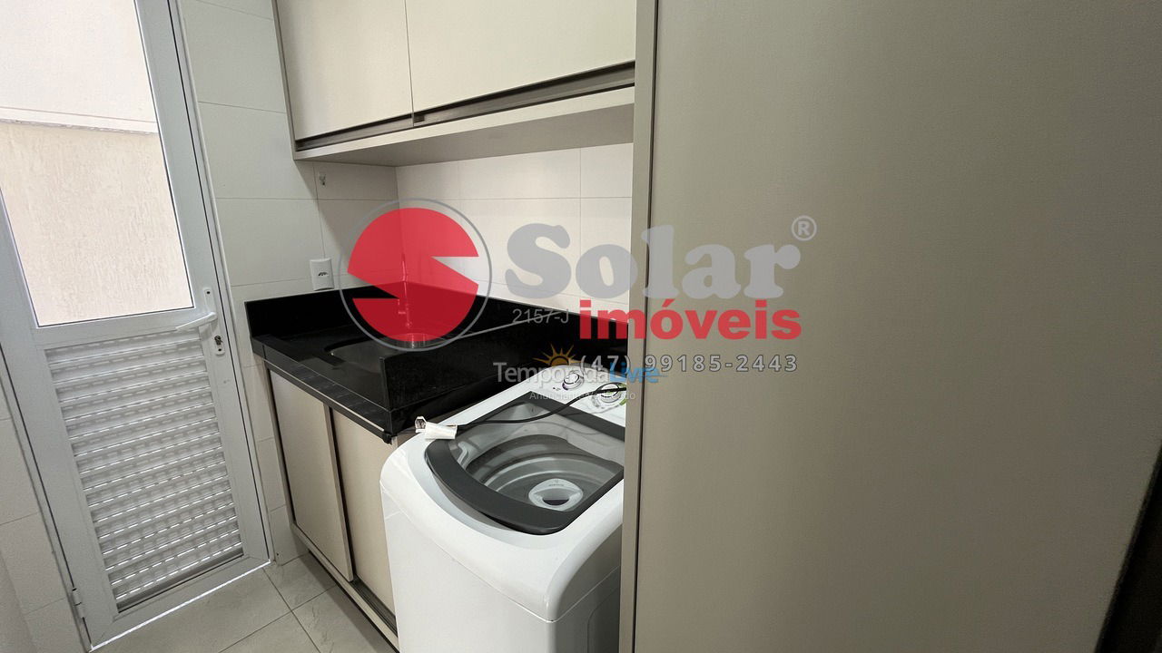 Apartment for vacation rental in Itapema (Meia Praia)