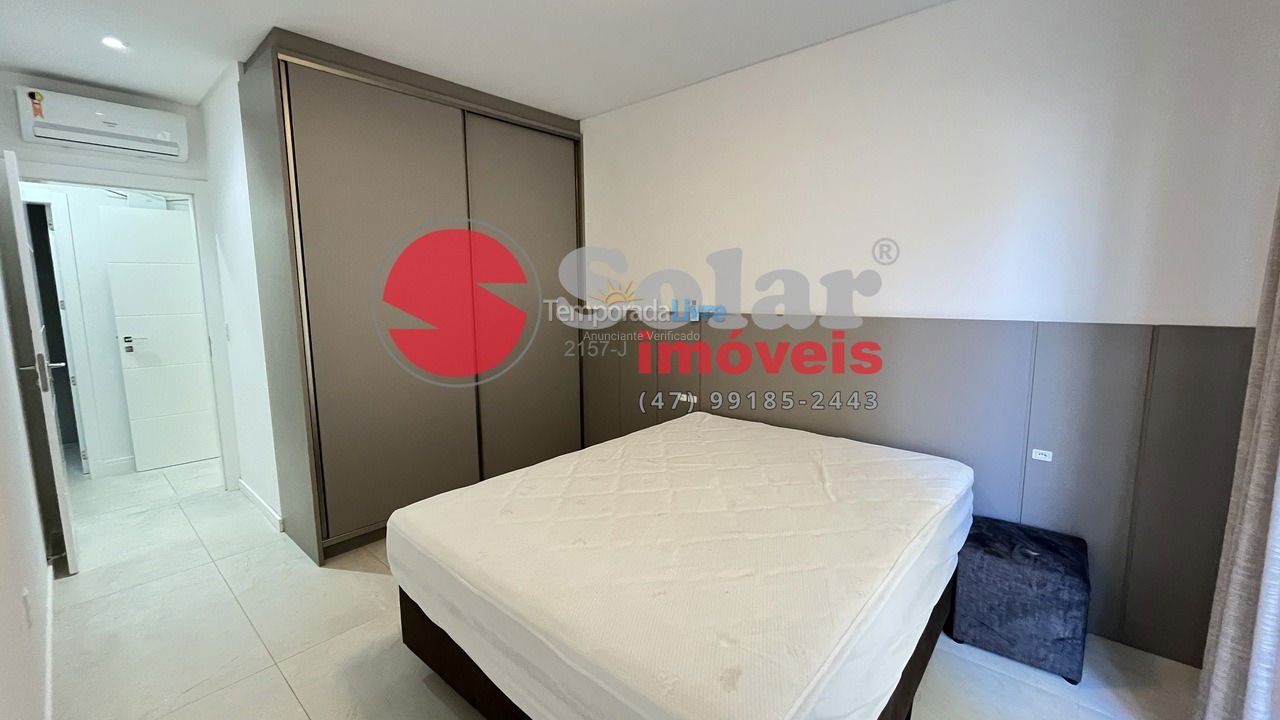 Apartment for vacation rental in Itapema (Meia Praia)
