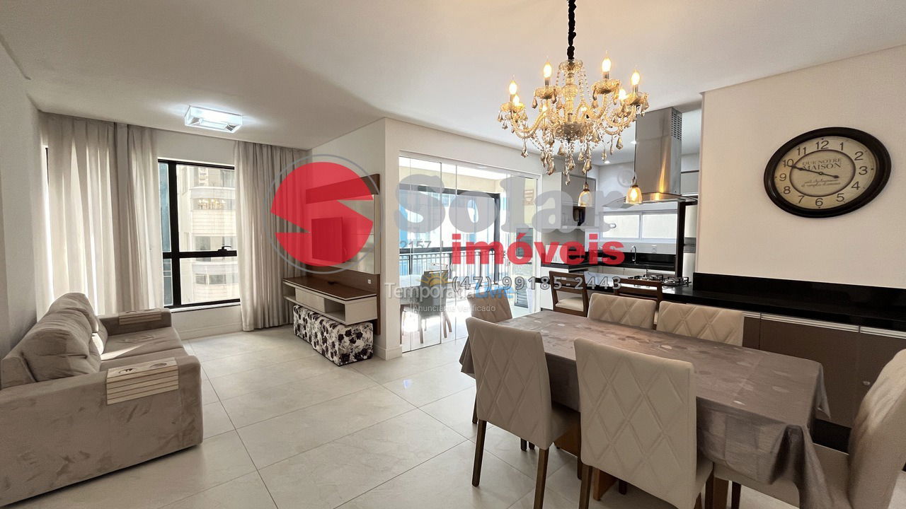 Apartment for vacation rental in Itapema (Meia Praia)