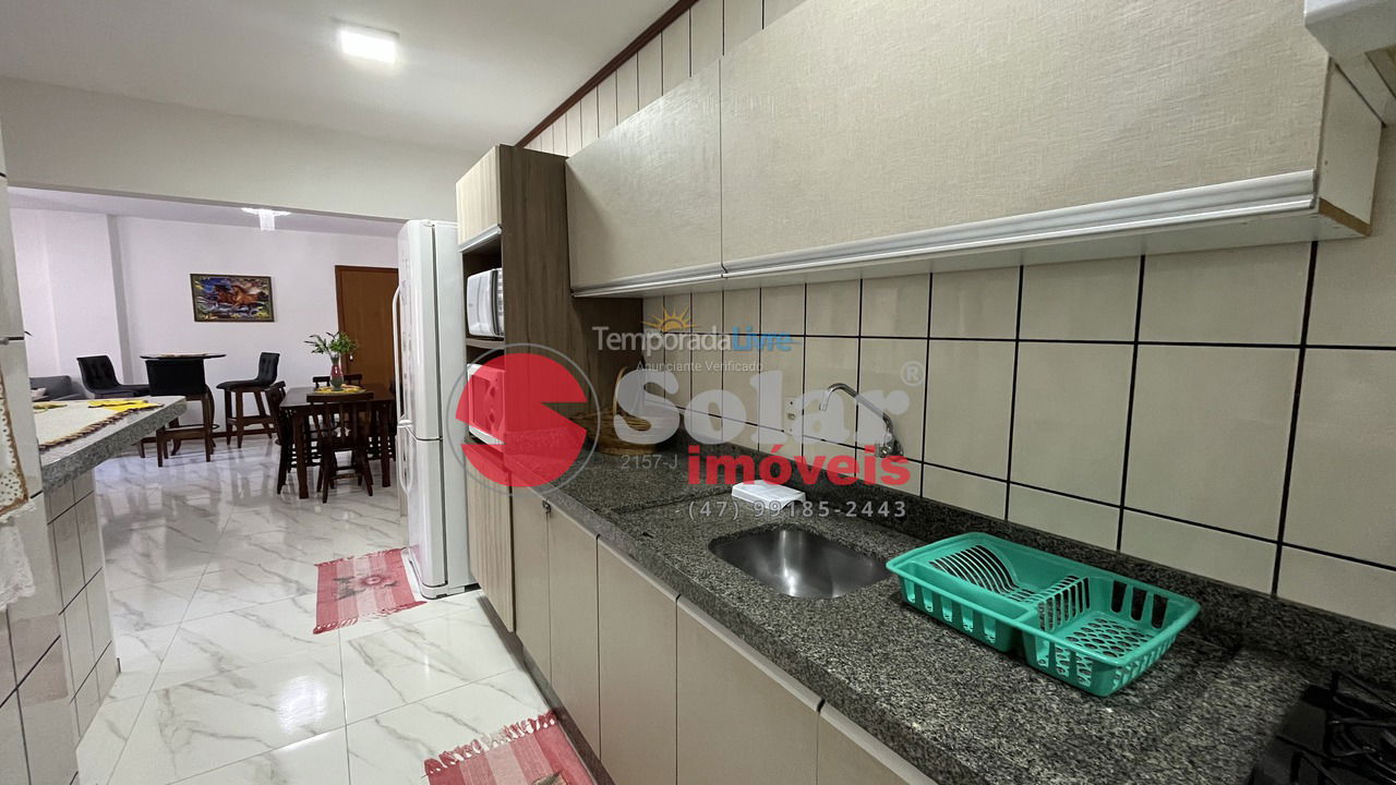 Apartamento para aluguel de temporada em Itapema (Meia Praia)
