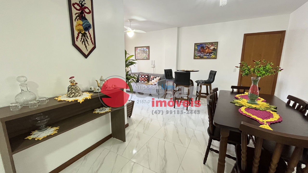 Apartamento para aluguel de temporada em Itapema (Meia Praia)