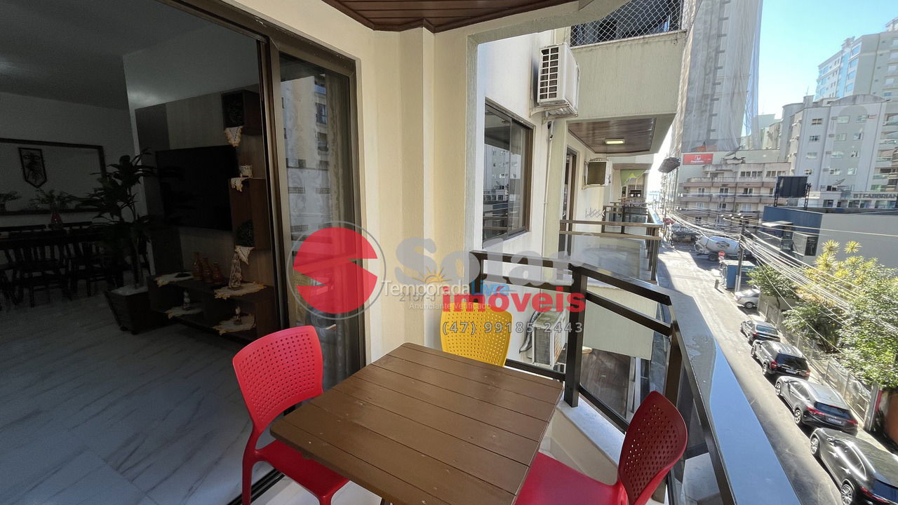 Apartamento para aluguel de temporada em Itapema (Meia Praia)