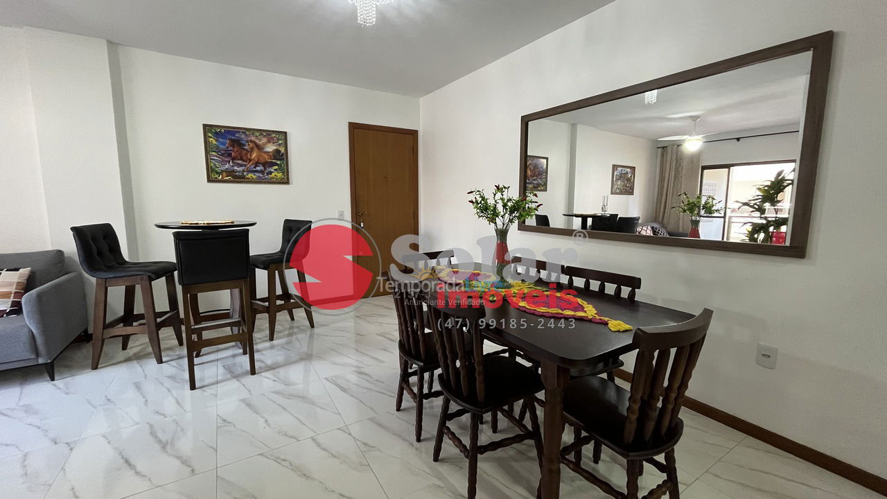 Apartamento para aluguel de temporada em Itapema (Meia Praia)