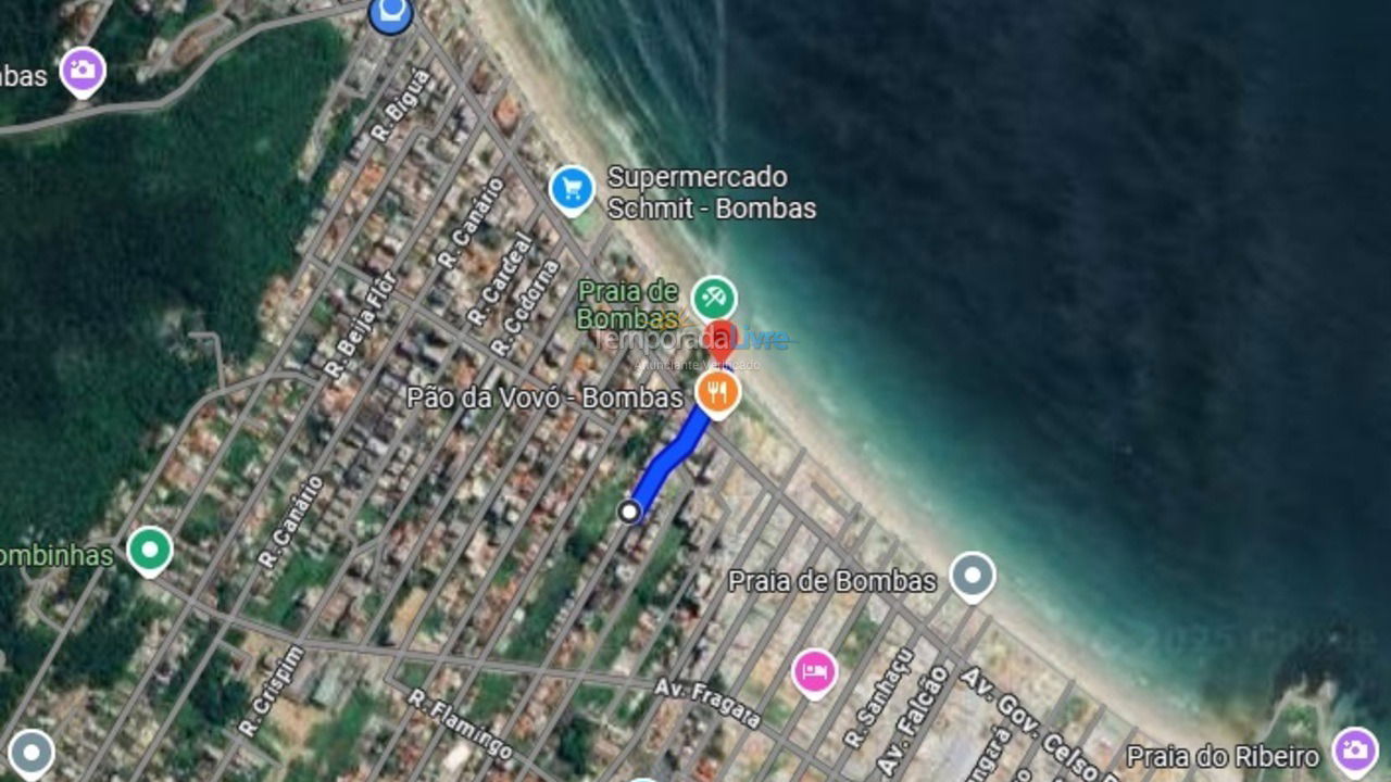 Apartamento para aluguel de temporada em Bombinhas (Praia de Bombas)