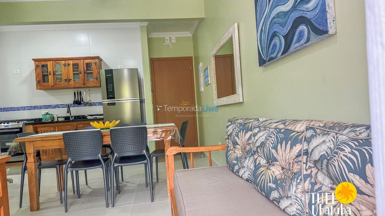 Apartamento para alquiler de vacaciones em Ubatuba (Toninhas)