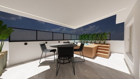 Duplex Penthouse in Bombas