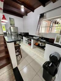 House on the seafront in Costão de Bombas for 8 people