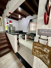 House on the seafront in Costão de Bombas for 8 people