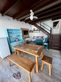 House on the seafront in Costão de Bombas for 8 people