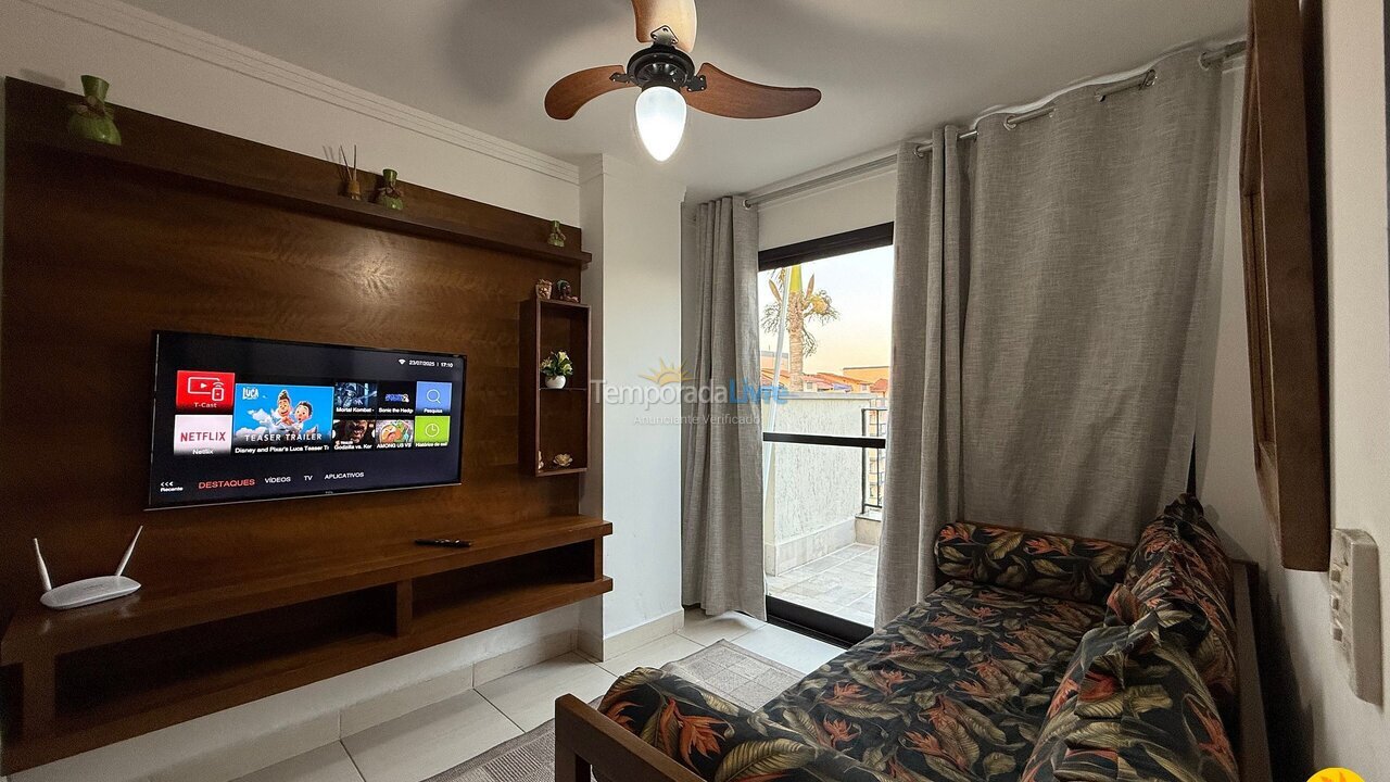 Apartamento para alquiler de vacaciones em Ubatuba (Praia Grande)