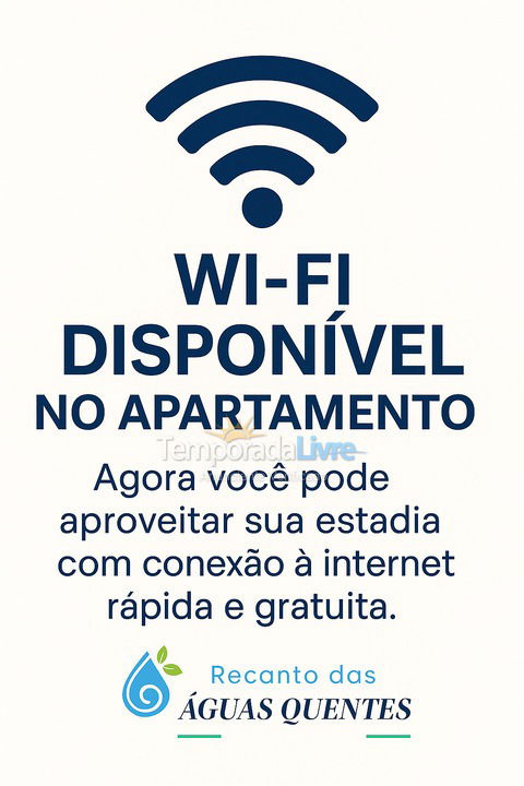 Apartamento para aluguel de temporada em Rio Quente (Esplanada)