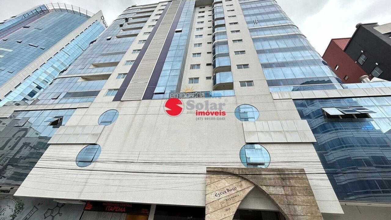 Apartamento para aluguel de temporada em Itapema (Meia Praia)