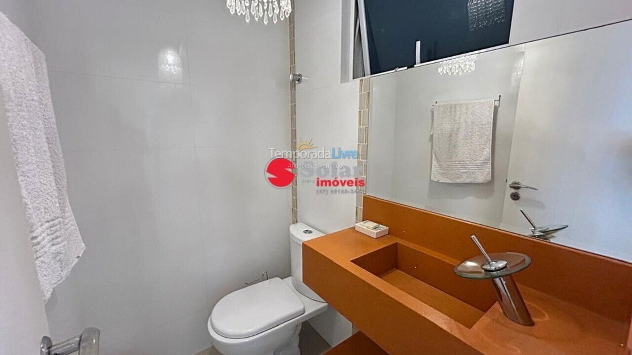 Apartamento para aluguel de temporada em Itapema (Meia Praia)