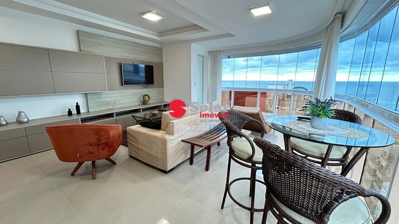 Apartamento para aluguel de temporada em Itapema (Meia Praia)