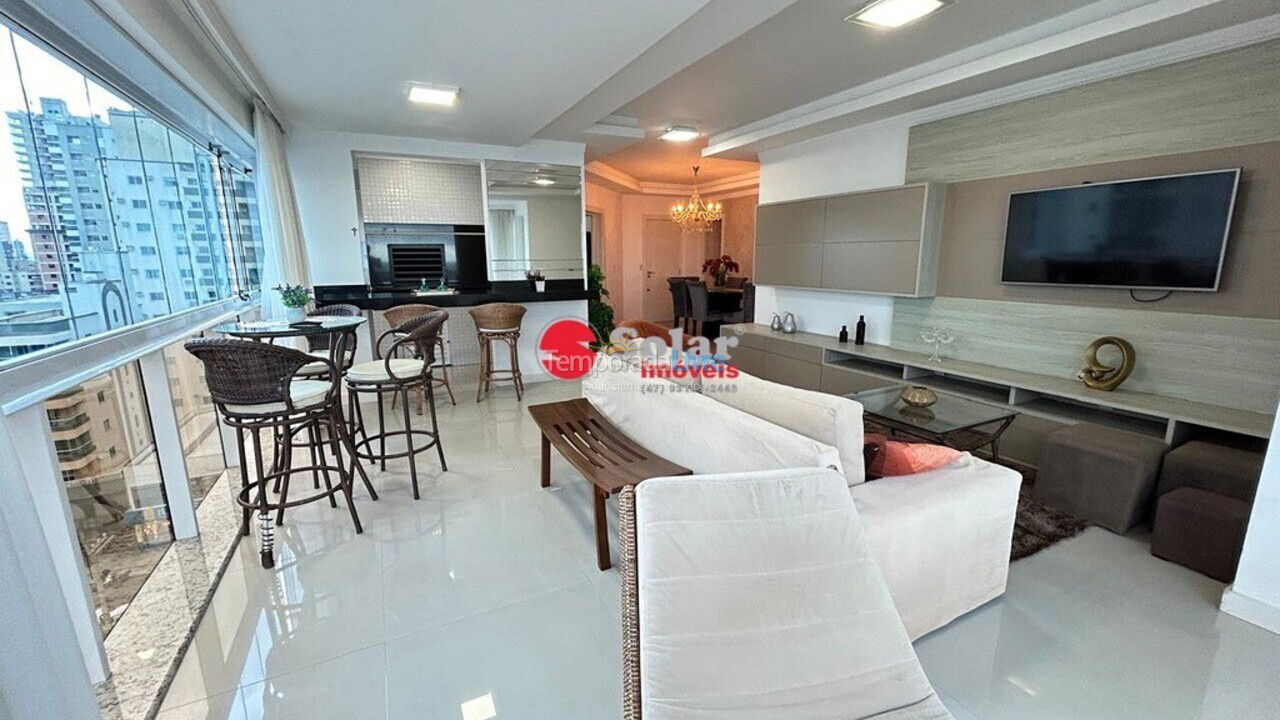 Apartamento para aluguel de temporada em Itapema (Meia Praia)