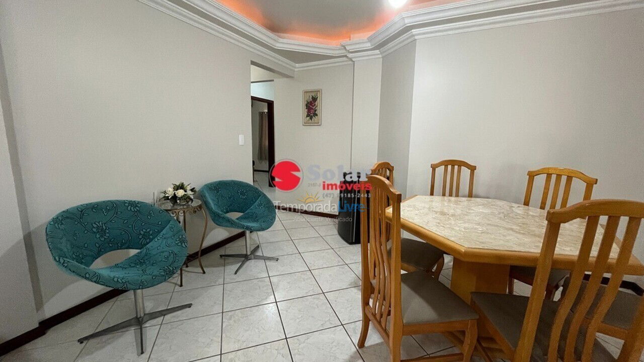 Apartamento para aluguel de temporada em Itapema (Meia Praia)