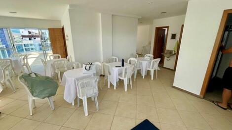 High-end 2-bedroom apartment, including 1 suite, in Enseada Azul, ES