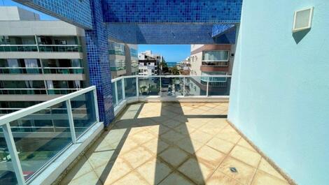 High-end 2-bedroom apartment, including 1 suite, in Enseada Azul, ES