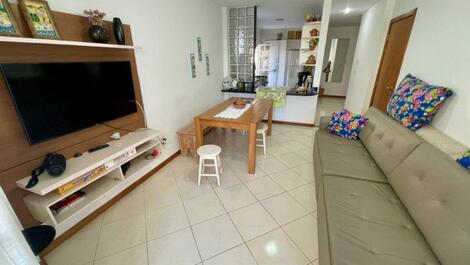 High-end 2-bedroom apartment, including 1 suite, in Enseada Azul, ES