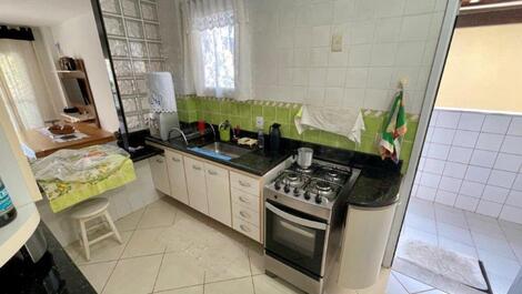 High-end 2-bedroom apartment, including 1 suite, in Enseada Azul, ES