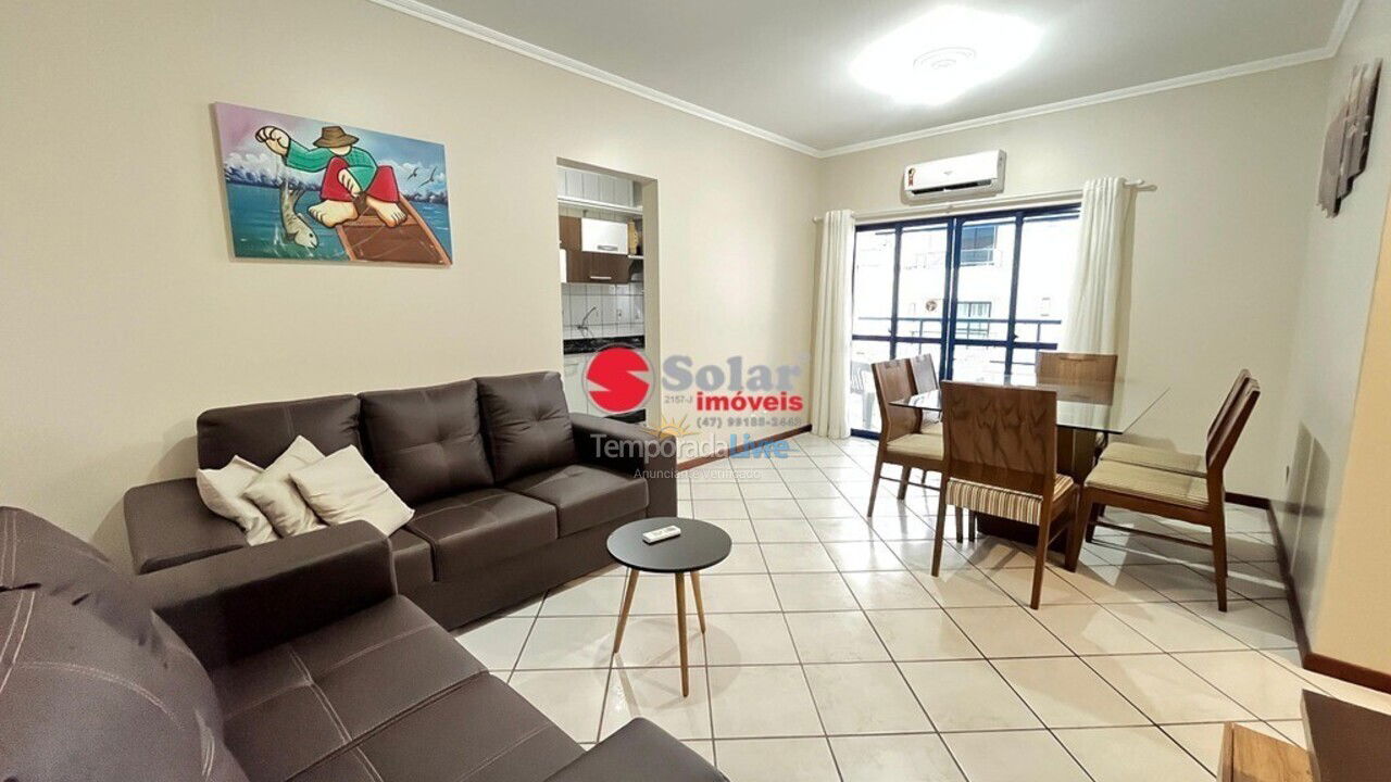Apartamento para alquiler de vacaciones em Itapema (Meia Praia)
