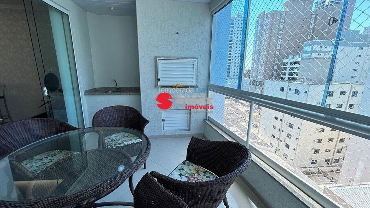 Apartment for vacation rental in Itapema (Meia Praia)
