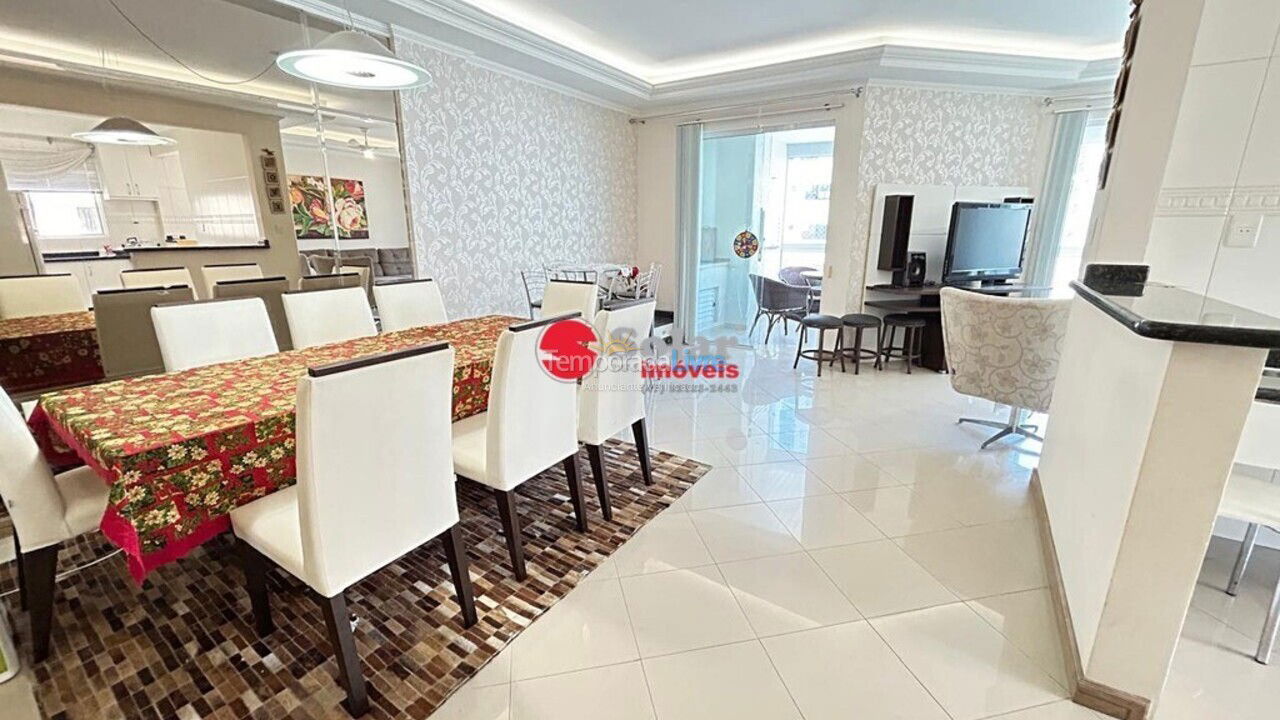Apartment for vacation rental in Itapema (Meia Praia)