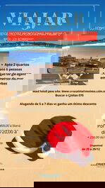 Apartment for rent in Bombinhas - Praia de Bombas