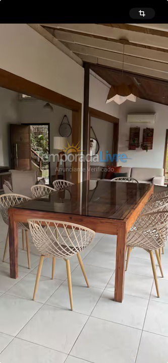 Casa para alquiler de vacaciones em Ubatuba (Praia do Tenório)