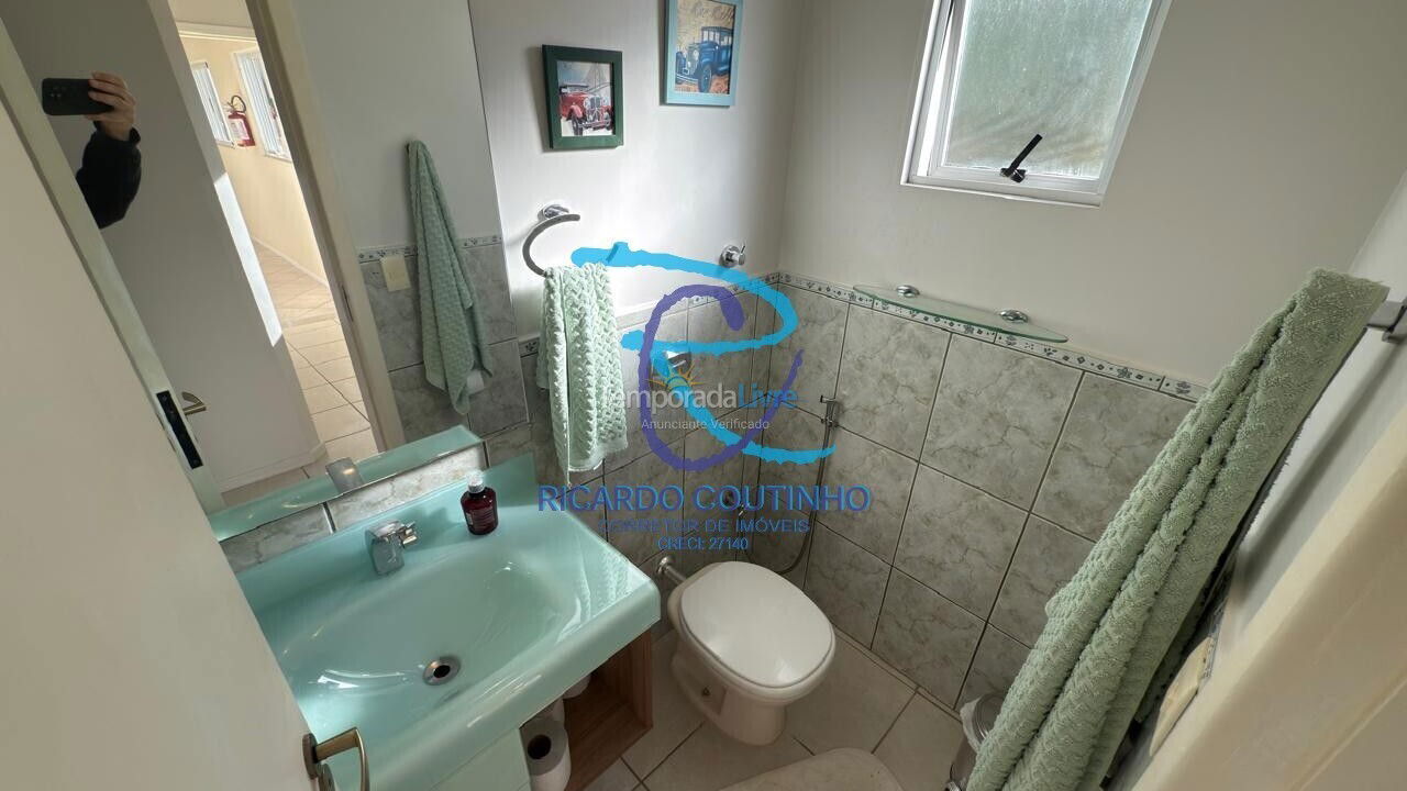 Apartamento para aluguel de temporada em Florianopolis (Praia dos Ingleses)