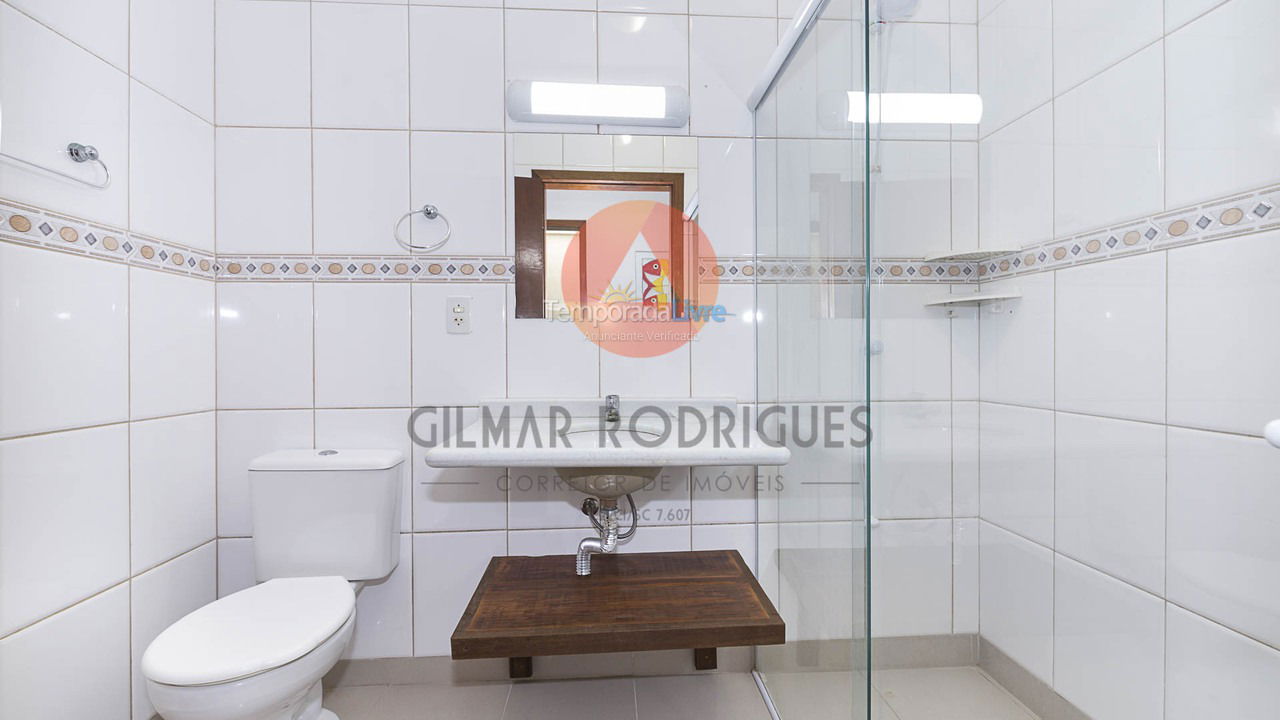 Apartamento para aluguel de temporada em Bombinhas (Praia de Canto Grande Mar de Fora)