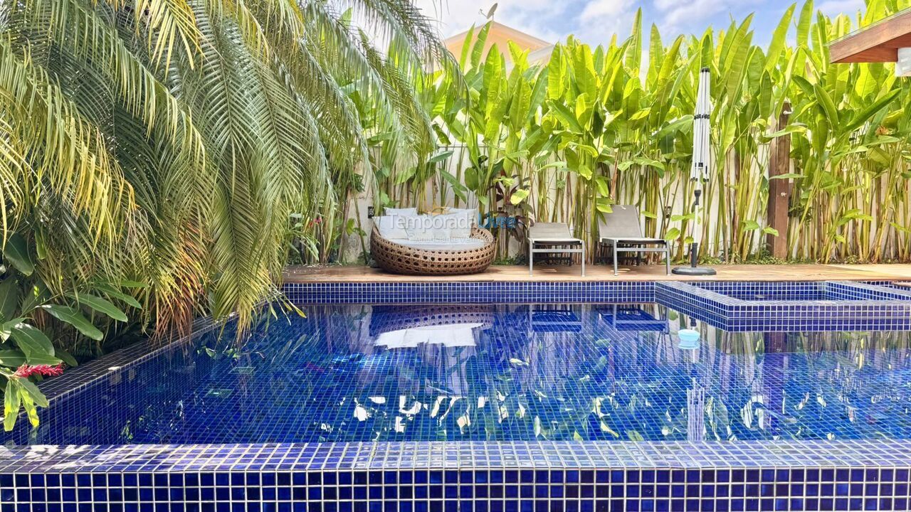 Casa para alquiler de vacaciones em São Sebastião (Praia da Baleia)