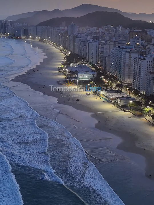 Apartamento para aluguel de temporada em Guarujá (Pitangueiras)