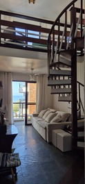 APARTAMENTO DE COBERTURA DUPLEX PRAIA GRANDE UBATUBA VISTA PARA O MAR