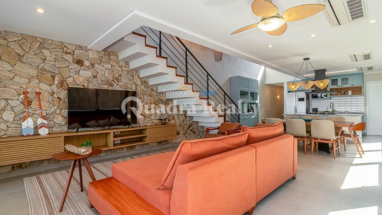 Casa para alquiler de vacaciones em São Sebastião (Camburi)