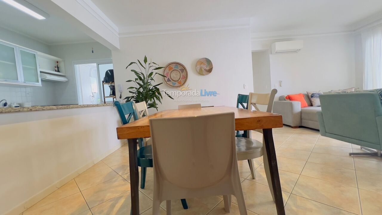 Apartamento para aluguel de temporada em Bertioga (Riviera de São Lourenço)